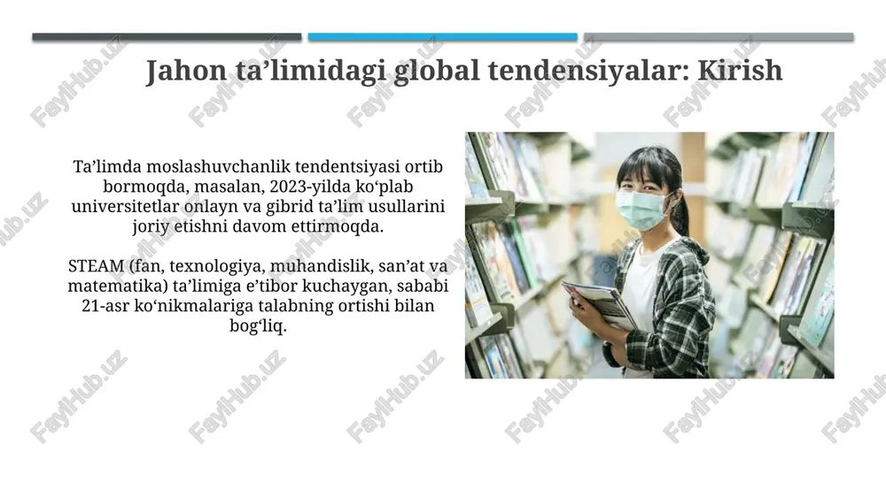 jahon taʼlimidagi global tendentsiyalar - Page 3