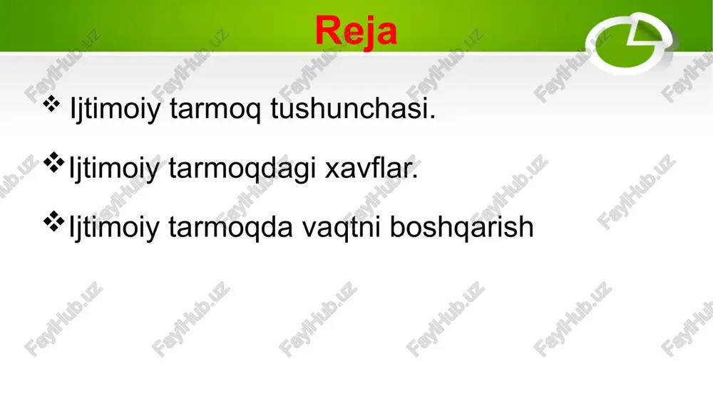 umarova begoyimning raqamli axborot terxnologiyalari fanidan taqdimoti - Page 3