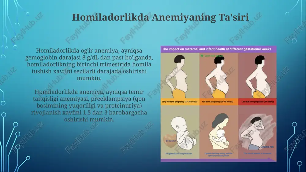 anemiyaning oldini olish, ovqatlanish va akusherlik yondashuvlari - Page 3