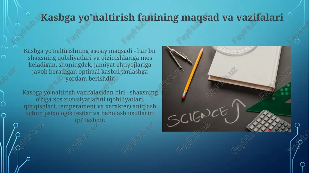 kasb-hunargayoʻnaltirish fanining maqsadvavazifalari - Page 3