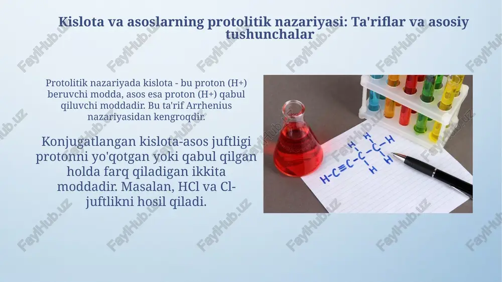 kislota va asoslarning protolitik nazariyasi - Page 3