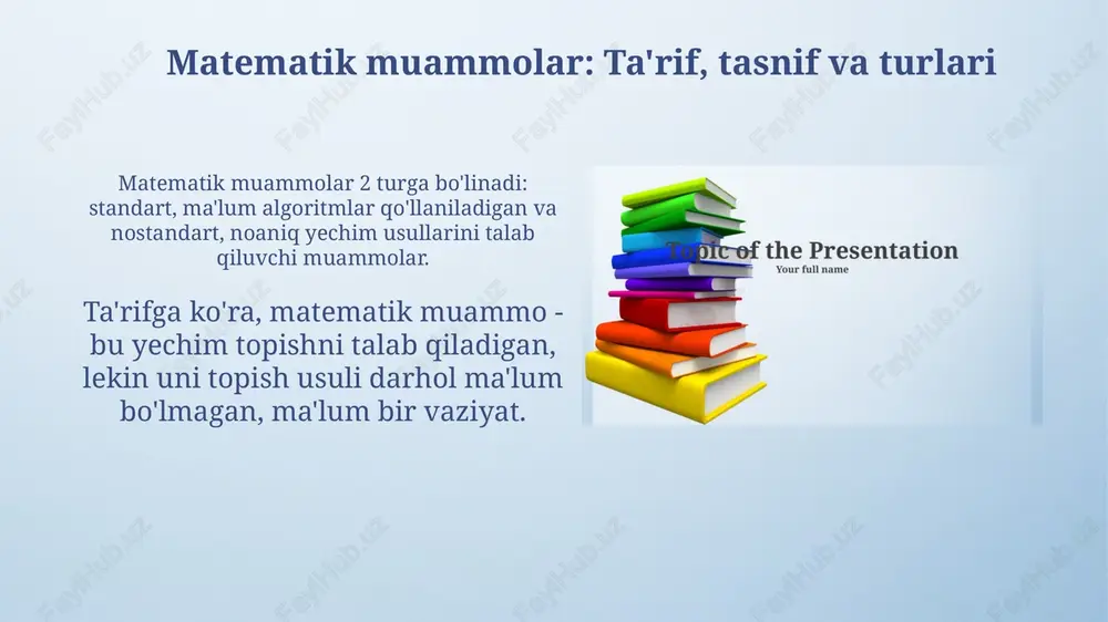 matematik muammolarni o'qitish - Page 3