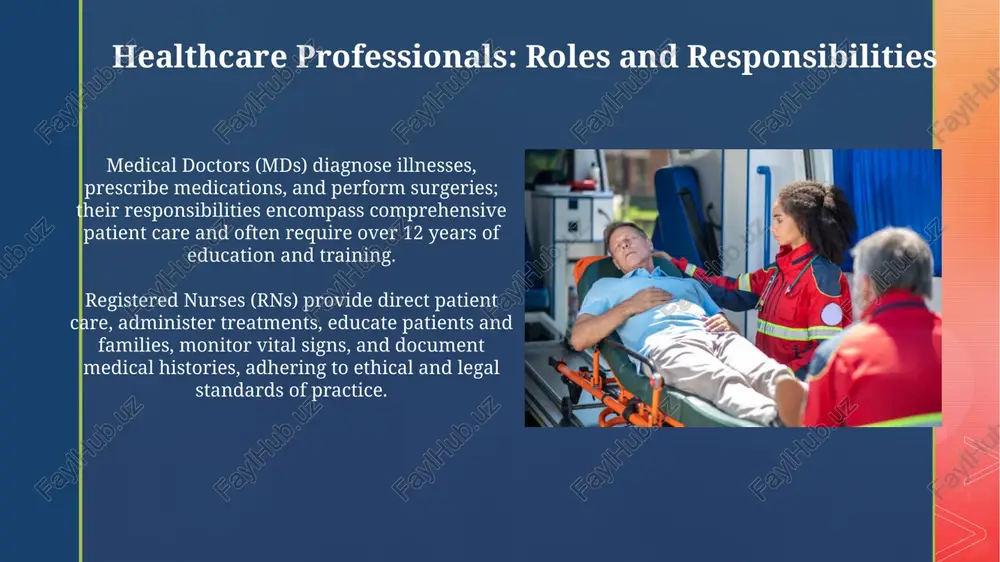 healthcare professionals: roles and responsibilities - Page 3