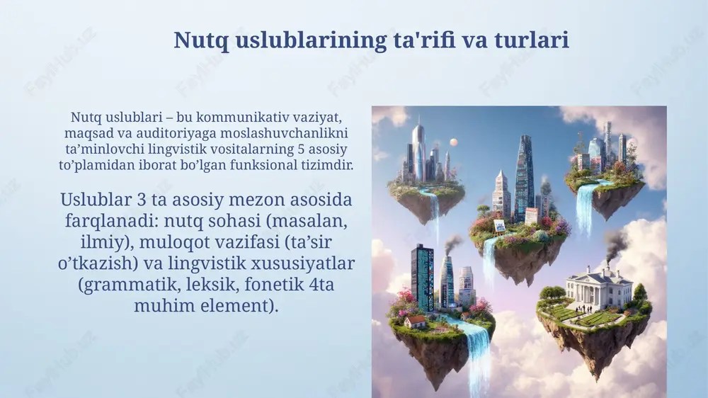 nutq uslublarining ta'rifi va turlari - Page 3