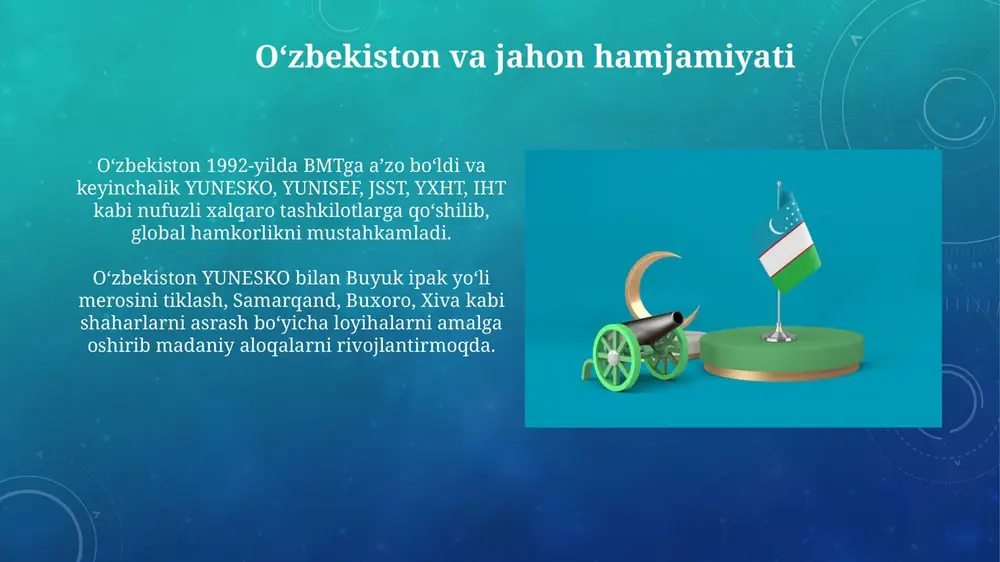 o'zbekiston va jahon hamjamiyati - Page 3
