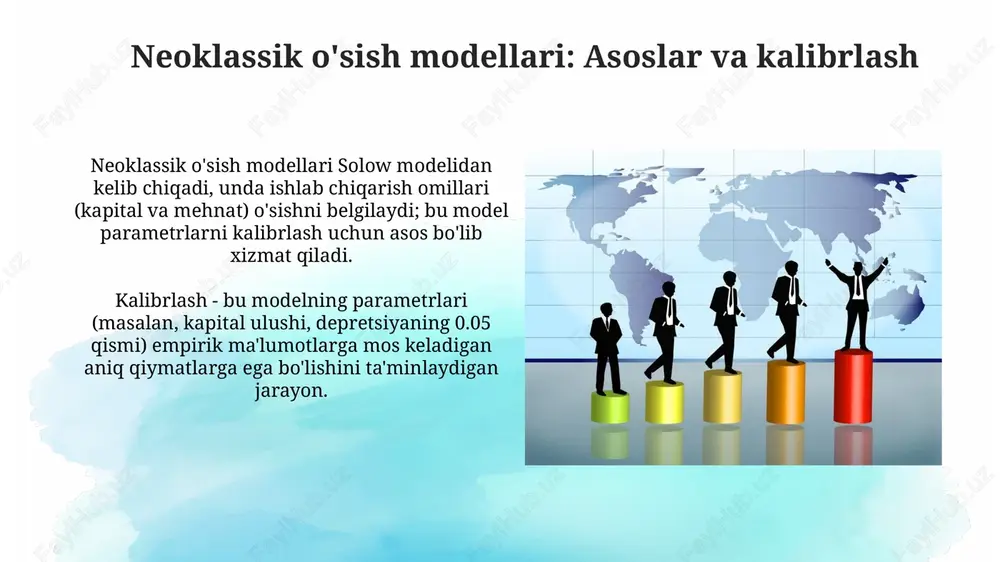 neoklassik o'sish modellari: asoslar va kalibrlash - Page 3