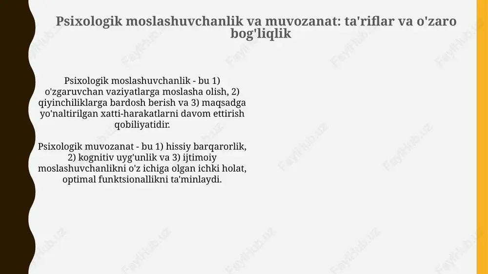 psixologik moslashuvchanlik va muvozanat: ta'riflar va o'zaro bog'liqlik - Page 3