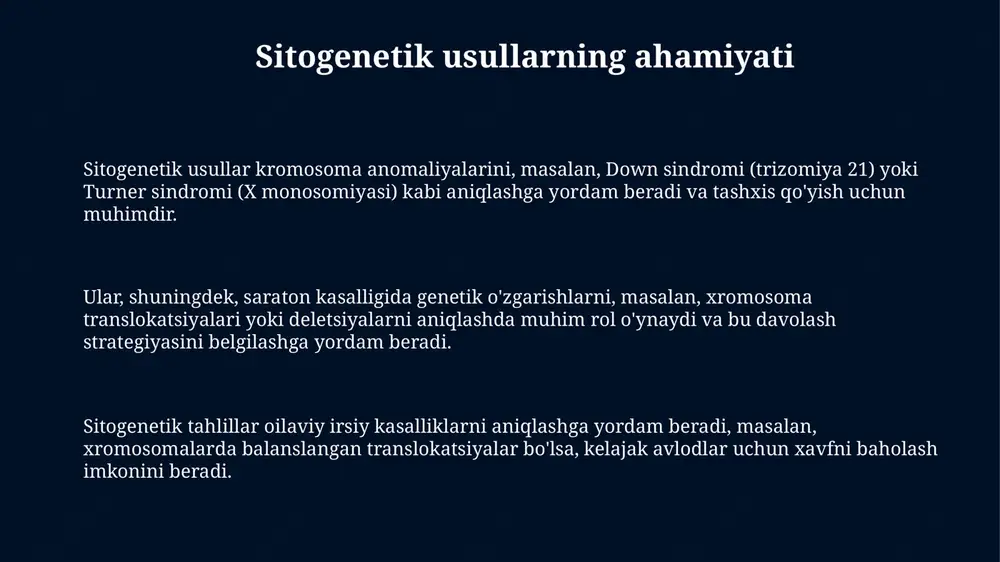sitogenetik usullarning ahamiyati - Page 3