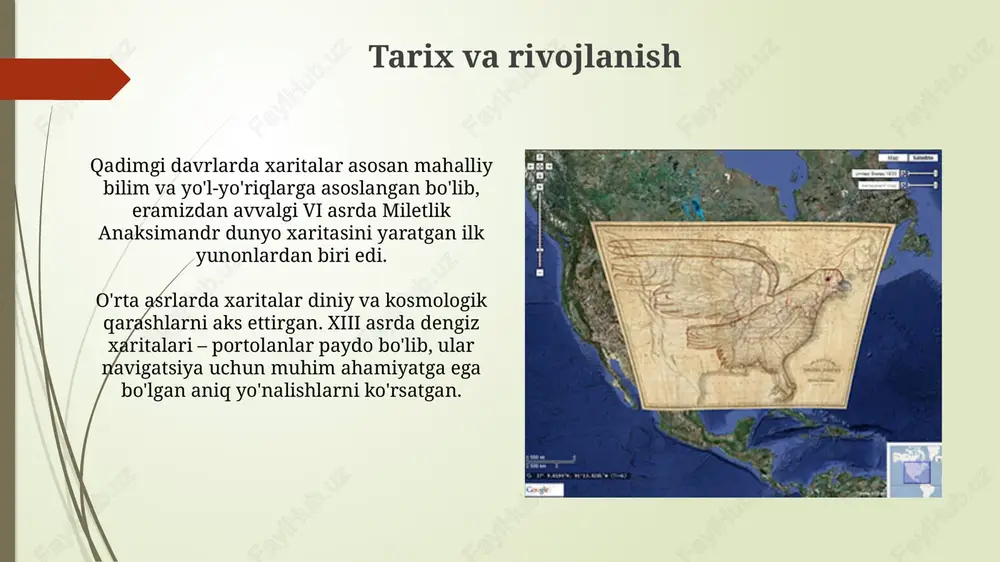 tariyxiy kartagrafiya xususiyatlari - Page 3