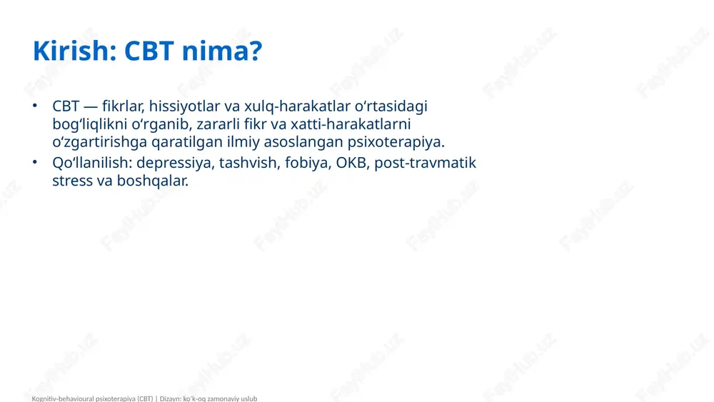 kognitiv‑behavioural psixoterapiya (cbt) - Page 3