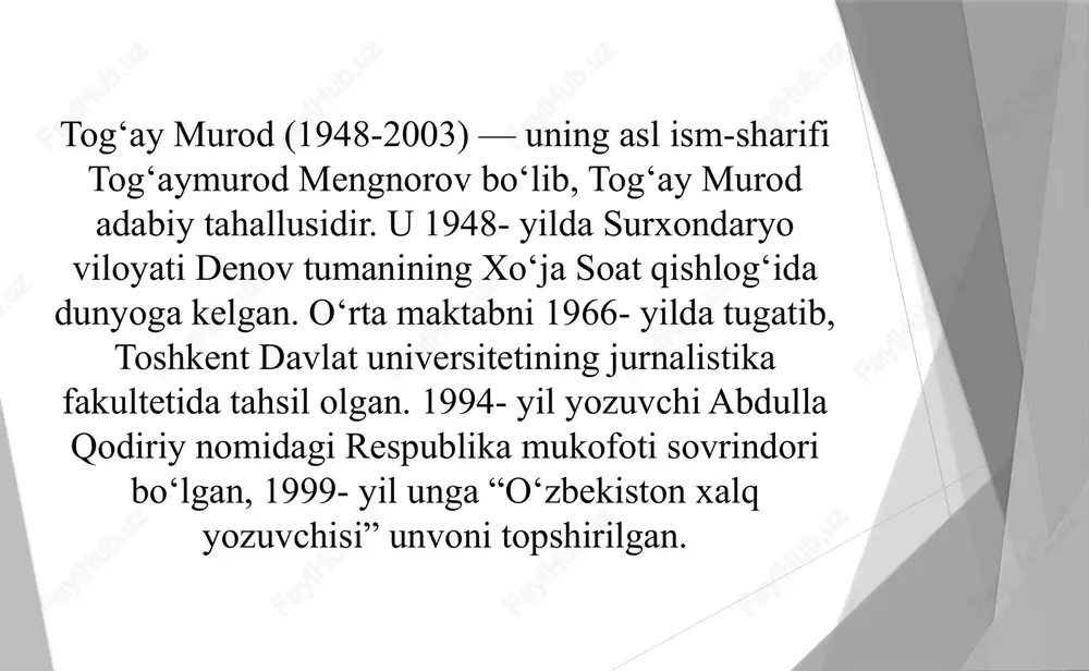 bi ermat bilan olishda yiqiladi. asarning shu yerda ajoyib tasvir bor: shukurga alam qildi. ermatga qo‘lini musht qilib ko‘rsatdi. - sen bilan yanagi to‘yda olishaman! - dedi. ermat bakovul ro‘parasida o‘tirishi bilan bir talay bola chopib kelib yoniga cho‘kkaladi. “yulduzlar mangu yonadi” asari o‘quvchilarga nima beradi? shukurga tarafkash bolalar bir-biriga so‘z bermay talashdi, bakovulga elandi: - bova, ermat polvon bilan meni olishtiring, u qalin oshnamni yiqitdi. - yo‘q, ermat polvon bilan men olishaman. shukur xolamning uli! - bova, ermat polvonga meni chiqaring, shukur bizning hamsoyamiz!" ko‘rinib turibdiki, ushbu qissa bolalarda oriyat to‘yg‘usini shakllantiradi. kishida o‘z yaqinlari, xalqi, millati orini olishni, vatanparvarlik tuyg‘ularini uyg‘otishga xizmat qiladi. men bizning xalqimiz kurash bilan shug‘ullansin, kurashimiz xalqaro arenalarga chiqsin degan maqsadda emas balki yaqinlarimiz uchun javobgarlik hissini tuyishni o‘rganaylik deb shu to‘xtamga keldim. "yulduzlar mangu yonadi" orqali bolalarimizda ana shunday hislarni shakllantirmoqchi bo‘ldim. bu birinchi jihati. 2-jihati: ikkinchidan, uning kitoblari bolalarga o‘zbek tilini go‘zalligini …