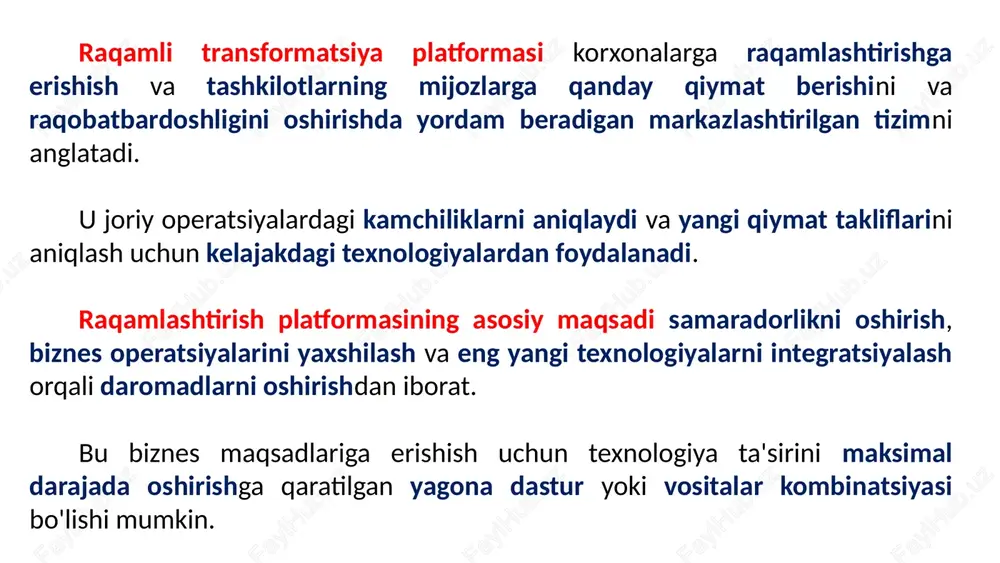 'rtta texnologiya bizning qanday harakat qilishimiz, o'zaro munosabatimiz, sotib olishimiz, biznesimiz va boshqalarni o'zgartirishga olib keldi. bundan tashqari, ular buni hayratlanarli darajada tez va ta'sirli tarzda amalga oshirdilar, boshqalar qatori iste'molchilarning xatti-harakatlari va kutishlarini o'zgartirdilar. aynan mana shu xatti-harakatlarning o'zgarishi va yuqorida aytib o'tilgan to'rtta ustunning tobora kuchayib borayotgan qabul qilinishida buzuvchi kompaniyalar va boshqa texnologiyalarning ildizi bor. misol tariqasida: agar siz idcning uchinchi platformsianing asl tasviriga qarasangiz (u o‘zgargan) ba’zi qo‘shimcha piktogrammalarni va milliardlab foydalanuvchilar va millionlab ilovalar kabi ba’zi ma’lumotlarni ko‘rasiz. ko'p odamlar, ko'plab ilovalar, ko'plab ma'lumotlar, ularni faqat uchinchi platforma sohasida yana boshqa texnologiyalardan foydalangan holda amaliy aqlga aylantirish mumkin. trillionlab narsalar bor. ular trillionlab yoki milliardlab bo'ladimi, hali ko'rinib turibdiki, lekin (yangi) mobil texnologiyalar va ulanish shakllari tufayli (katta) ma'lumotlarni tahlil qilish imkoniyatlari, asosan sanoatda foydalanish holatlari soni ortib bormoqda, sun'iy intellekt, bulut va boshqa bir qator texnologiya evolyutsiyasi (jumladan, ko'plab komponentlar uchun narxlarni pasaytirish) buyumlar …