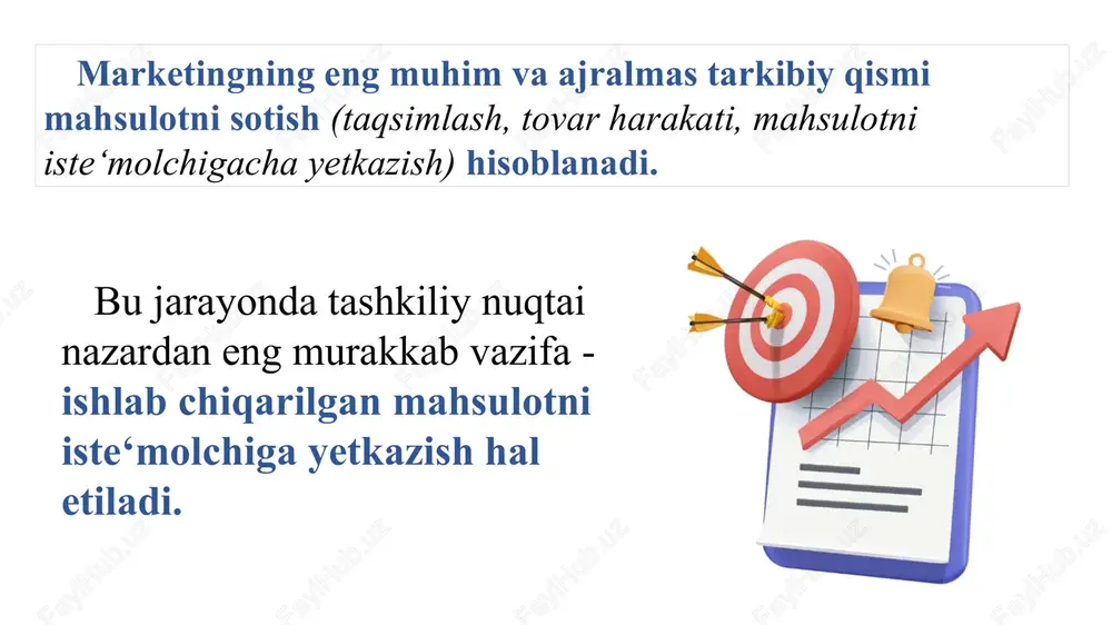 mustaqil chakana sotuvchilar faoliyati uchun yagona dastur esa ularning taqsimot tarmoqlari bilan raqobat kurashida o'z kuchlarini birlashtirishga yordam beradi. 2. chakana sotuvchilar shirkati. chakana sotuvchilar hamkorlikda yangi mustaqil xo'jalik birlashmasi tuzishlari mumkin, bu birlashma ulgurji savdo ishlari bilan, ayrim hollarda ishlab, birlashma ishtirokchilari o'zlarining asosiy xaridini shirkat orqali o'tkazadi, reklama ishlari ham birgalikda tashkil etadi. 3. shartnoma asosida vmtning uch informatsion tipi imtiyoz huquqiga ega bo'lganlarning tashkilotidir. imtiyozlar egasi deb nomlanadigan a‘zo ishlab chiqarish va taqsimot jarayonlarining qator ketma - ket bosqichlarini o'z qo'lida to'plashi mumkin. o'z navbatida bunday tashkilotlarning uch ko'rinishi bor. shartnoma asosidagi vmt uch tipdan iborat: birinchisi - ishlab chiqaruvchi homiyligida chakana imtiyoz egalari tizimi. masalan, amerikada «ford» firmasi mustaqil dilerlarga o’z avtomillari bilan savdo qilish huquqi uchun litsenziya beradi, ular esa sotishda muayyan shartlarga rioya qilish va xizmat ko’rsatishni tashkil etish ishlariga rozi bo’ladilar. ikkinchisi - ishlab chiqaruvchi homiylarning ulgurji imtiyoz egalari tizimi. masalan, «koka - …