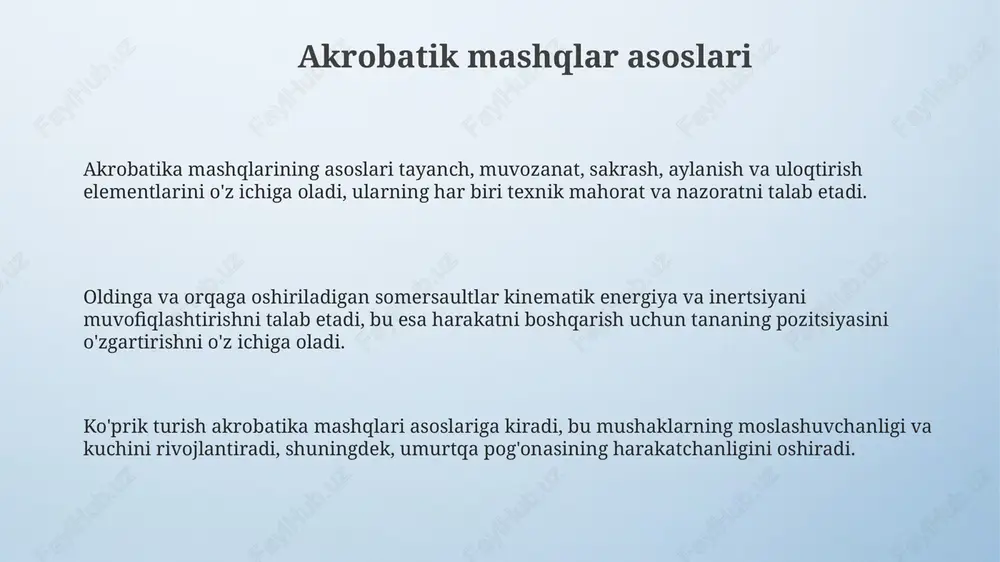 acrobatic mashqlar - Page 3