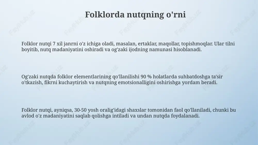 xalq ogʻzaki ijodi va nutq - Page 3