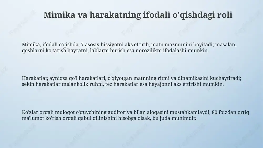 mimika va harakatning ifodali o'qishdagi roli - Page 3