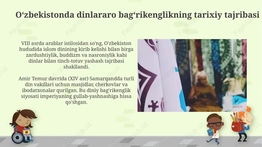 o'zbekistonda dinlararo bag'rikenglikning tarixiy tajribasi - Page 3