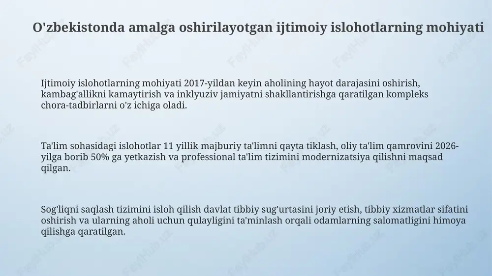 ijtimoiy islohotlarning mohiyati - Page 3