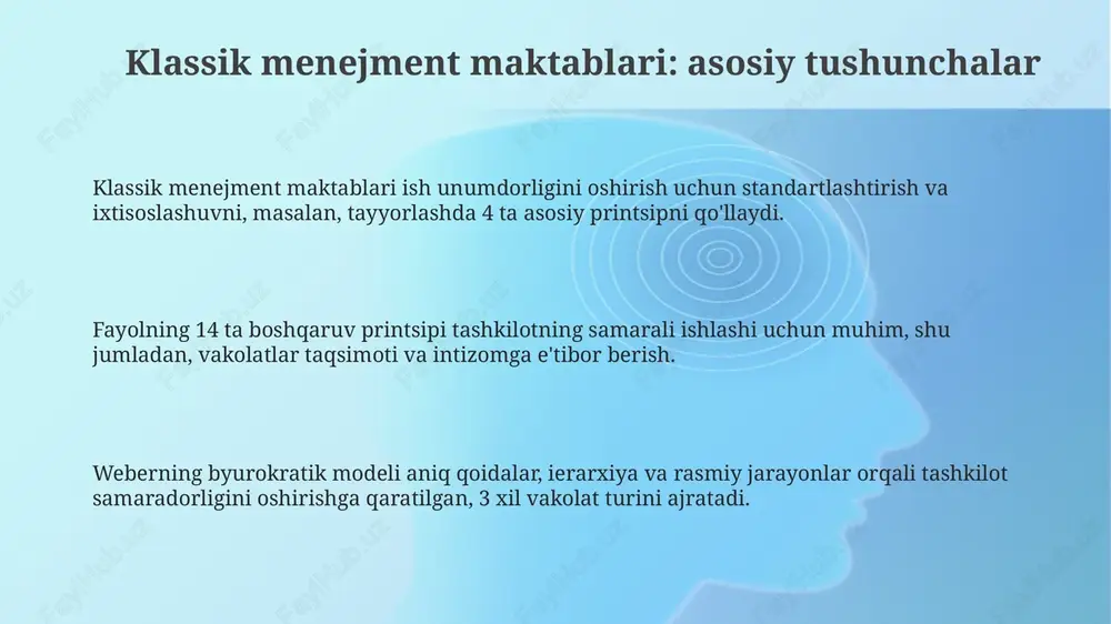 klassik menejment maktablari - Page 3