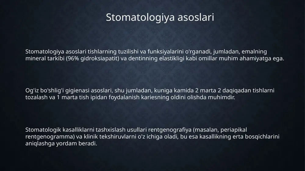 stomatologiya asoslari - Page 3