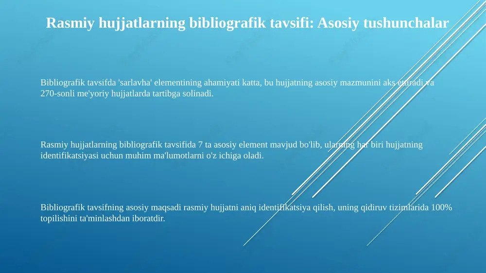 rasmiy hujjatlarni biblografik tavsiflash - Page 3