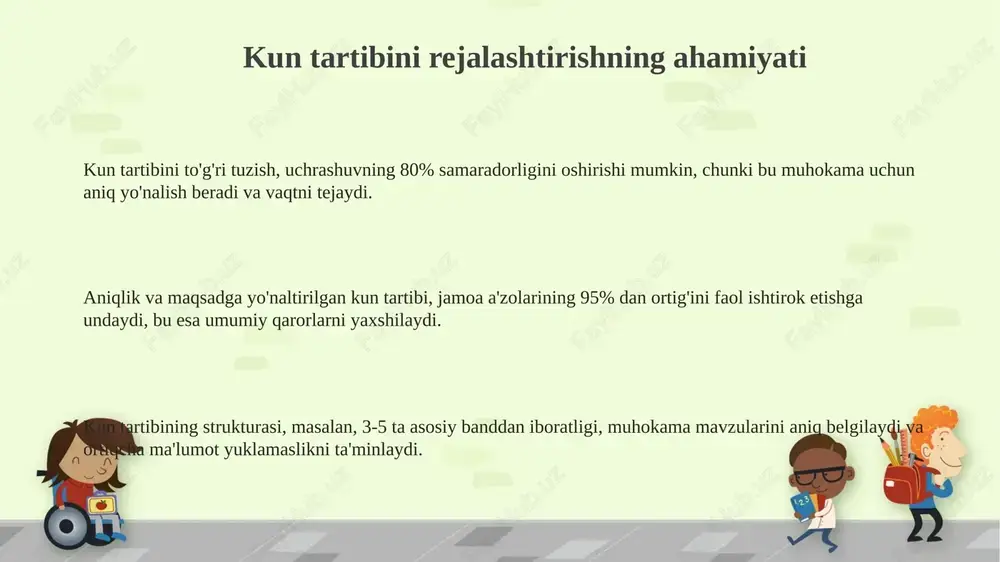 kun tartibini toʻgʻri tashkil qilish - Page 3