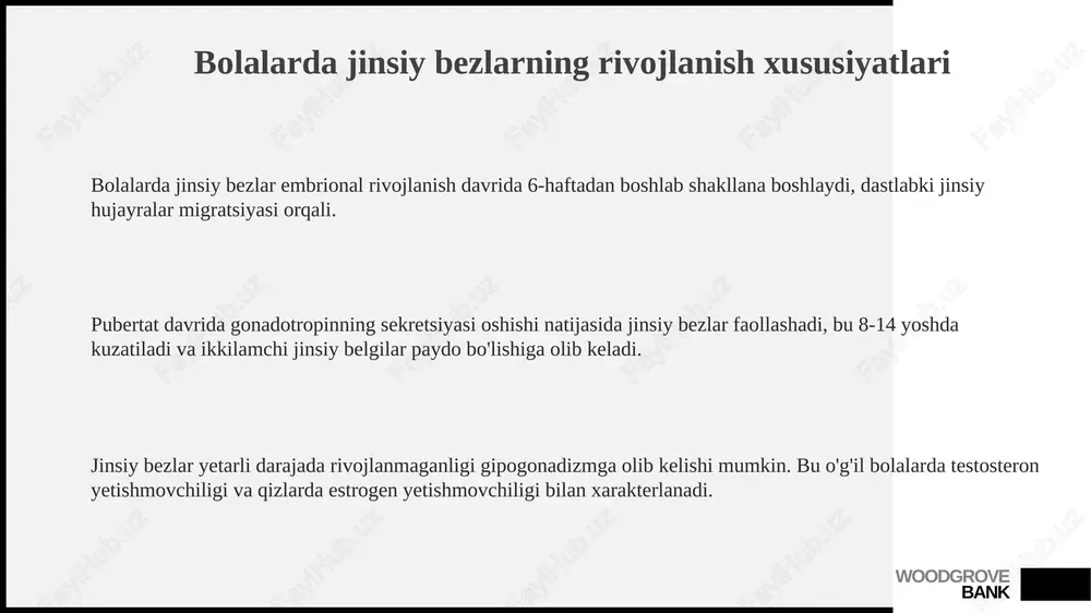 bolalarda jinsiy bezlarning rivojlanishi - Page 3