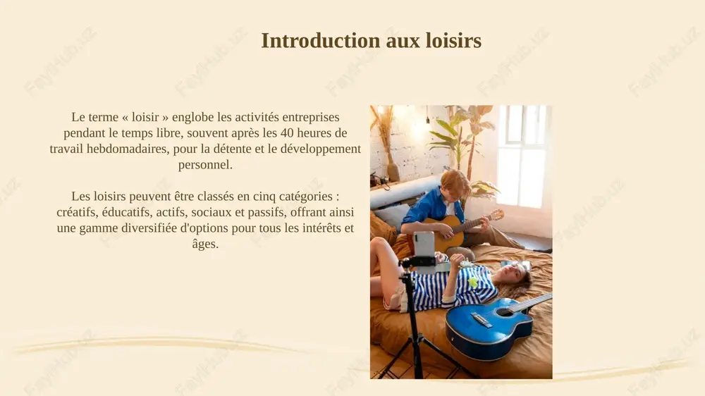 les loisirs - Page 3