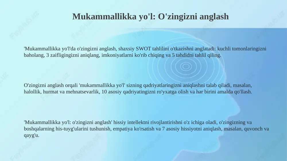 mukammallikka yo'l - Page 3
