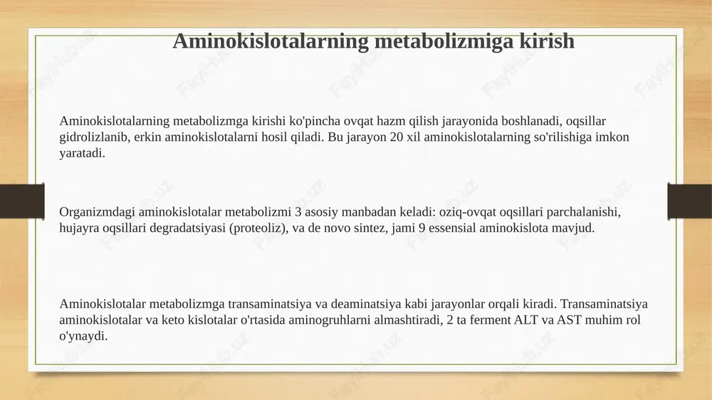 aminokislotalarni almashinuvi - Page 3