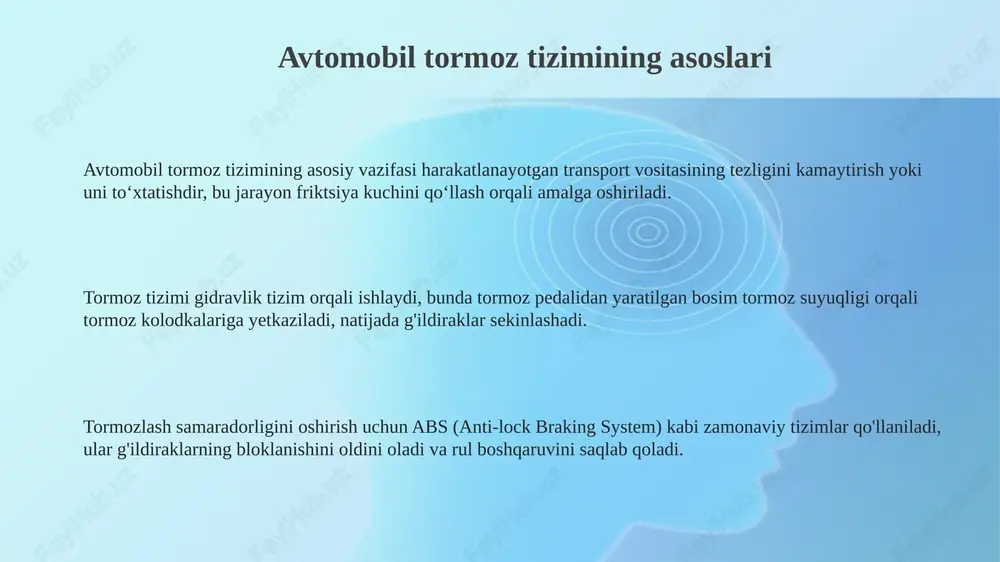 avtomobillar tormoz tizimi - Page 3