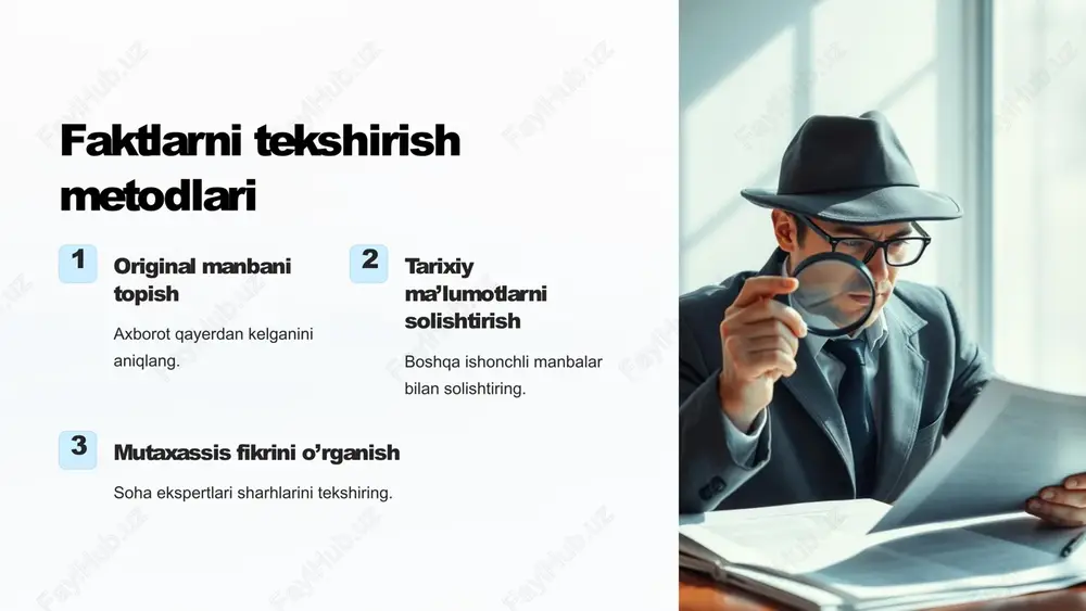 axborotning ishonchliligi va tekshirish usullari - Page 3