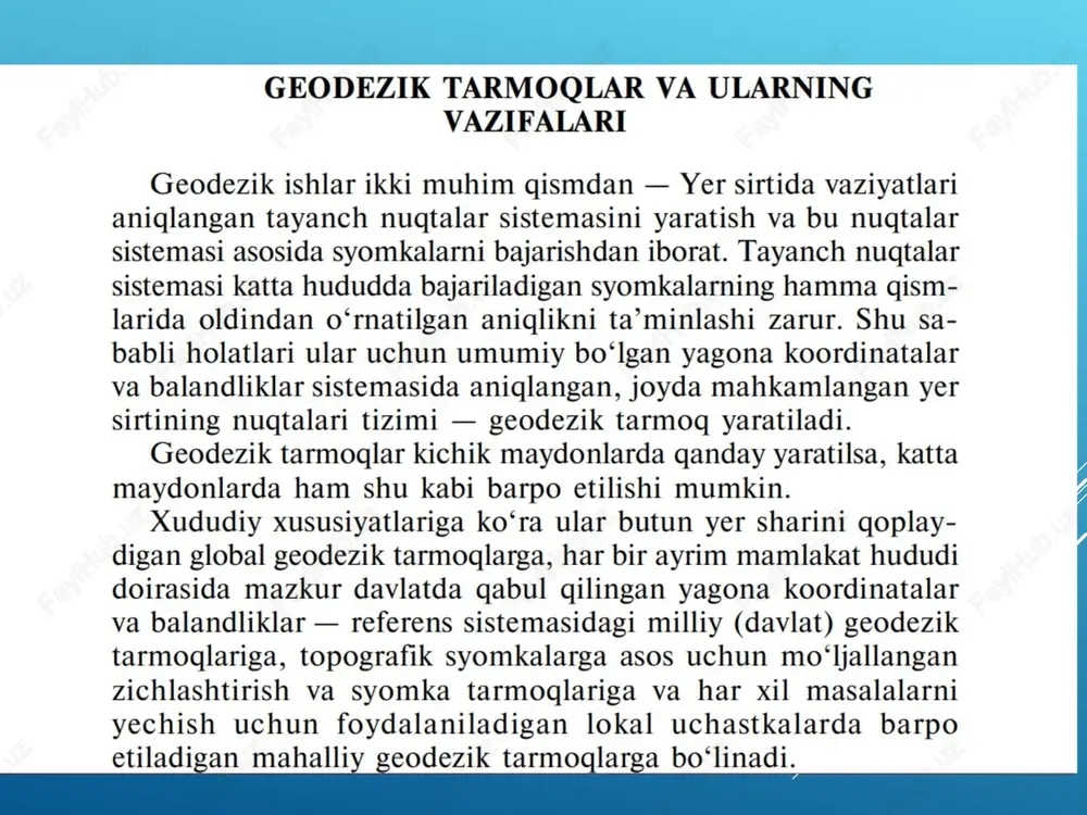 geodezik tarmoqlar - Page 3
