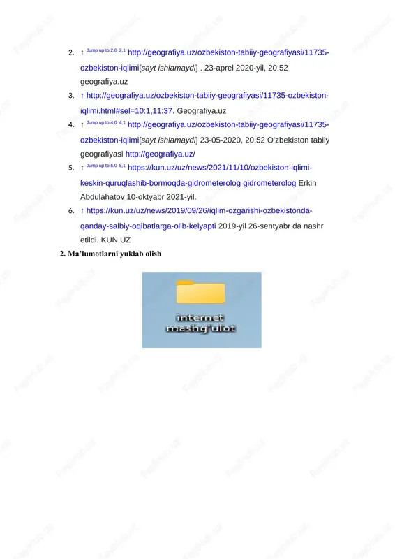 ma’lumotlarni internet orqali qidirish va yuklab olish - Page 3