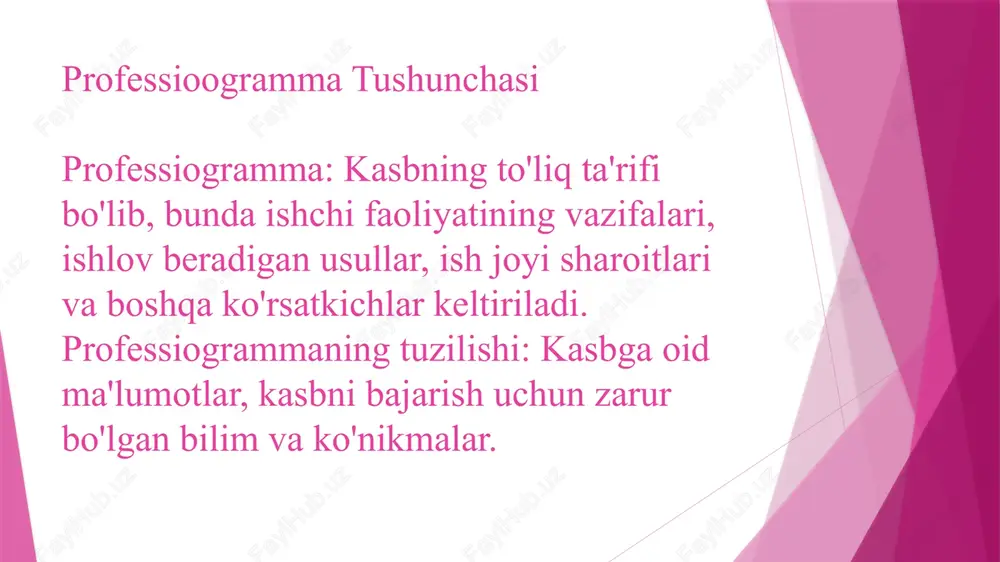 kasblar xarakteristikasi va professiogrammasi - Page 3
