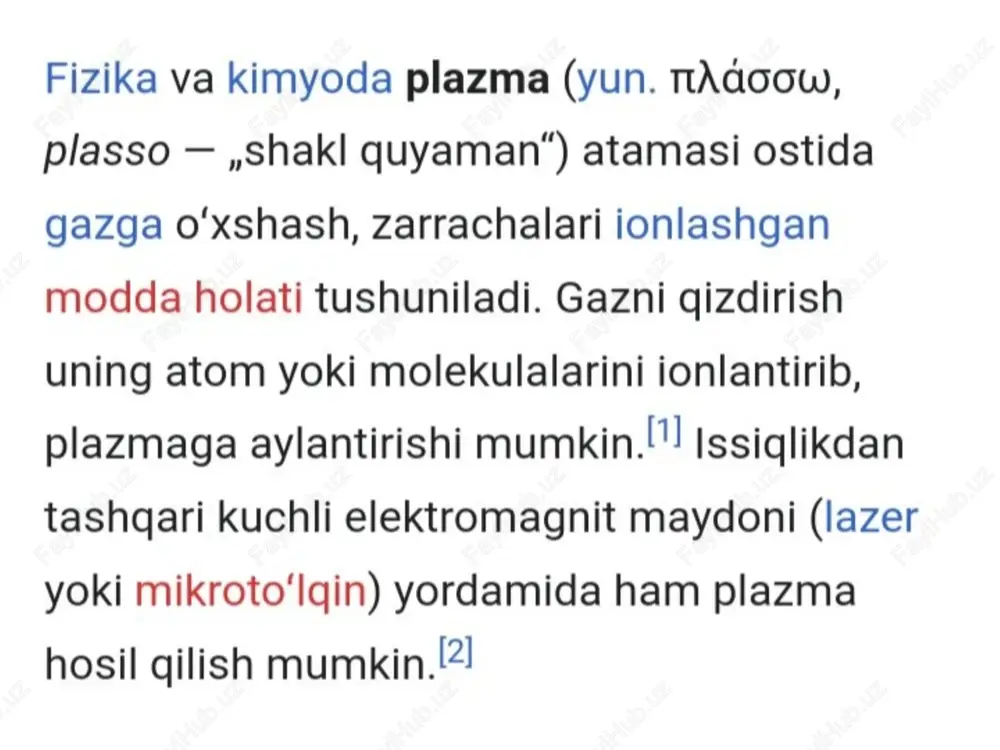 plazma.xossalari va qo'llanilishi - Page 3