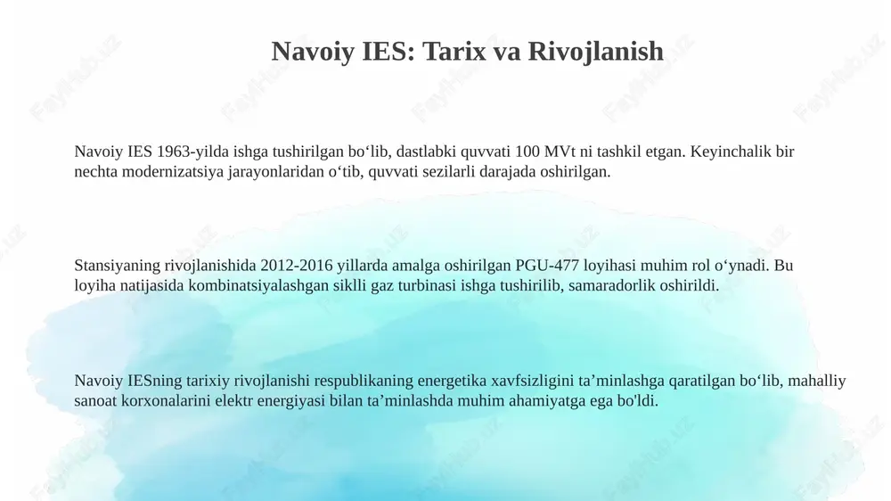 qaror energiya ta'minotini oshiradi. e'tiboringiz uchun rahmat slide 1 slide 2 slide 3 slide 4 slide 5 slide 6 slide 7 slide 8 slide 9