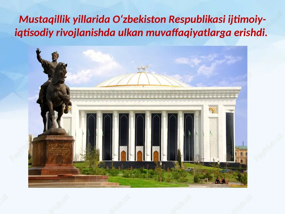 mustaqillik yillarida o'zbekiston respublikasi - Page 3