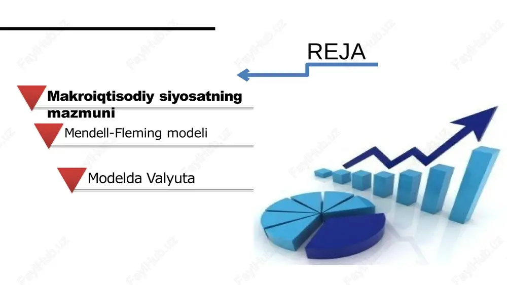 tijasida iqtisodiy faoliyatning tahririni va uni boshqarish uchun siyosatning o'z ahamiyatini ko'rsatadi. valyuta siyosati va iqtisodiyotning tahriri mendell-fleming modeli, valyuta kurslarining o'zgarishi va iqtisodiy faoliyatning o'zgarishi bilan bog'liq siyosatning o'z ahamiyatini ko'rsatadi. bu model, iqtisodiyotda makroiqtisodiy siyosatning amaliy ahamiyatini o'rganishda yordam beradi. jamiy natijalar mendell-fleming modeli, valyuta siyosati va iqtisodiy faoliyatning o'zaro bog'lanishini tushuntiradi. bu model, makroiqtisodiy siyosatning valyuta kurslarining o'zgarishi va iqtisodiy faoliyatning o'zgarishi bilan bog'liq siyosatning o'z ahamiyatini ko'rsatadi. xulosa e'tiboringiz uchun rahmat image1.png image2.png image3.jpeg image4.jpeg image5.jpeg image6.jpeg image7.jpeg image8.jpeg image9.jpeg image10.jpeg image11.jpeg image12.jpeg image13.jpeg image14.jpeg