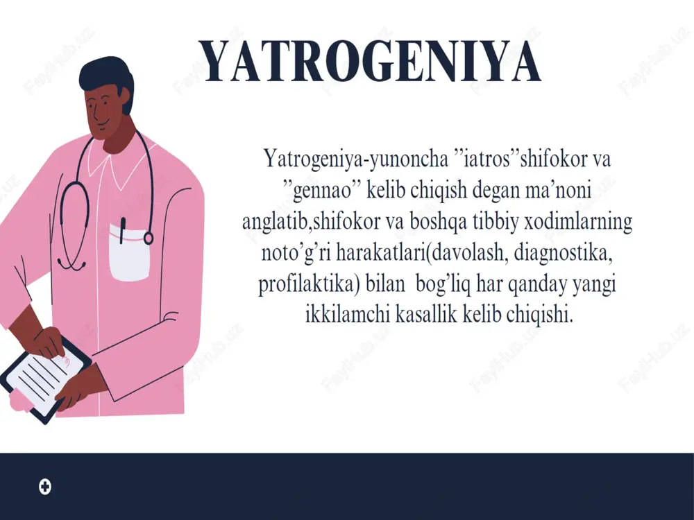 klinik amaliyotda shifokor xatosi. yatrogeniya - Page 3