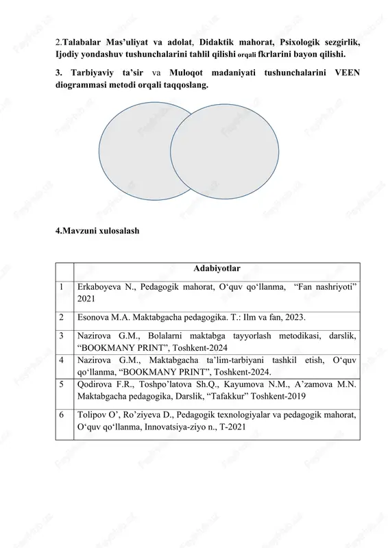 o’qituvchi faoliyati pedagogik zakovat - Page 3