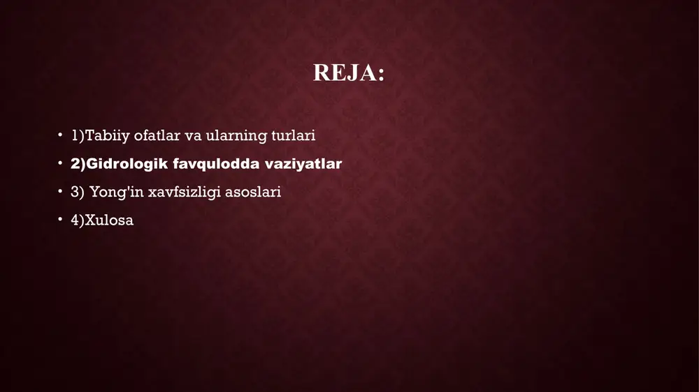 nafas olish va ularni oʻpkaga kirishi orqali odamlarga zarar yetkazishi mumkin. kul, shuningdek, samolyot dvigatellari kabi mexanik qurilmalarning harakatlanuvchi qismlariga ham zarar yetkazadi. sent-yelens vulqonining otilishi sel sel oqimi – bu mineral zarralar, toshlar va tosh boʻlaklari juda yuqori konsentratsiyali (oqim hajmining 50-60 % gacha) boʻlgan oqim boʻlib, u toʻsatdan kichik togʻ daryolari havzalarida va quruq jarlarda paydo boʻladi va odatda kuchli yogʻingarchilik yoki tez qor erishi natijasida yuzaga keladi. sel oqimi kuchli va uzoq muddatli yomgʻirlar, muzliklar yoki mavsumiy qor qoplamining tez erishi natijasida, shuningdek, kanalga koʻp miqdorda boʻshashgan yorilish materiallarining qulashi natijasida paydo boʻladi. togʻli hududlarda oʻrmonlarning kesilishi yuzaga kelishida hal qiluvchi omil boʻlishi mumkin: daraxtlarning ildizlari tuproqning yuqori qismini ushlab turadi, bu esa sel oqimining paydo boʻlishiga toʻsqinlik qiladi. koʻchki koʻchki – tortishish taʼsirida tog 'jinslari massalarining qiyalikdan pastga tushishi va ajralishi. koʻchkilar vodiylarning yon bagʻirlarida yoki daryo qirgʻoqlarida, togʻlarda, dengiz qirgʻoqlarida, dengiz tubidagi joylarda sodir boʻladi. …