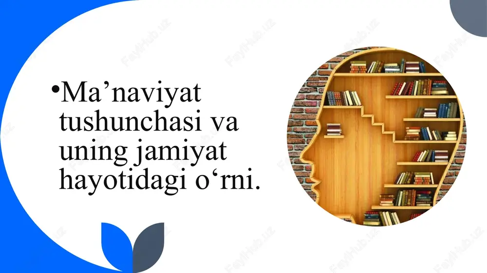 zbek madaniyatini tanitish va yosh avlodni yuksak ma’naviyat ruhida tarbiyalashni maqsad qilgan. 9 madaniy merosni asrash va targ‘ib qilish tarixiy obidalarni ta’mirlash: qadimiy yodgorliklar va arxeologik ob’ektlarni ta’mirlash, ularni xalqaro darajada tanitish ishlari olib borilmoqda. unesco bilan hamkorlik: o‘zbekistonning madaniy merosi ro‘yxatiga kiritilgan ob’ektlar soni ortib bormoqda. milliy san’at turlari rivoji: amaliy san’at, hunarmandchilik va xalq og‘zaki ijodiyotini saqlash va targ‘ib qilish uchun maxsus dasturlar amalga oshirilmoqda. 2. zamonaviy san’atni rivojlantirish teatr va kinoni qo‘llab-quvvatlash: yangi teatr va kino markazlari tashkil etilib, milliy ruhdagi asarlar yaratishga alohida e’tibor qaratilmoqda. san’at ta’limi: san’at oliygohlari va maktablarida yangi yo‘nalishlar joriy etilib, iste’dodli yoshlarni qo‘llab-quvvatlash tizimi kuchaytirilmoqda. madaniyat festivallari: “sharq taronalari” festivali, madaniyat va san’at haftaliklari kabi xalqaro tadbirlar o‘zbekistonni global san’at maydoniga olib chiqmoqda. yoshlar tarbi̇yasi̇ va ma’navi̇yati̇ni̇ yuksalti̇ri̇shga qarati̇lgan dasturlar. yoshlar tarbiyasi va ma’naviyatini yuksaltirishga qaratilgan dasturlar yangi o‘zbekistonda yoshlar tarbiyasi va ularning ma’naviy yuksalishi davlat siyosatining ustuvor yo‘nalishlaridan biri hisoblanadi. …