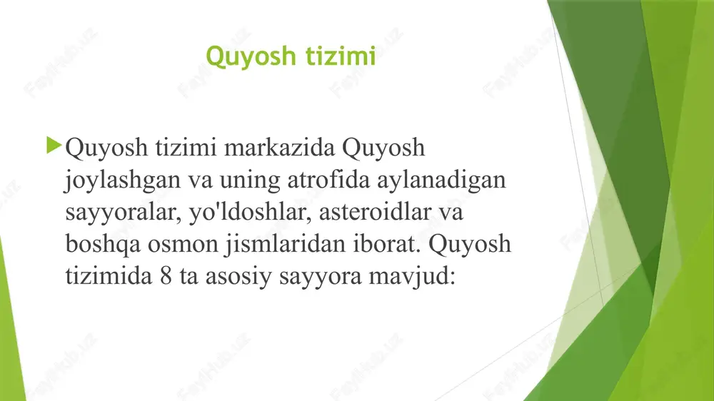 jralgan holda cmas, balki oʻzaro uzviy aloqada va bir-biriga ta’sir etgan holda rivojlanib, taraqqiy etgan. oqibatda geografik qobiq (biosfera) yoki hayot qobigʻi vujudga kelgan.yer yuzasining hozirgi qiyofasini vujudga kelishida oʻsha geosferalarning oʻzaro modda va energiya almashinuvidan tashqari yana yer bilan kosmos oʻrtasidagi aloqaning ham ahamiyati katta. yer sayyoras yer yuzasining geografik qobigʻida sodir boʻladigan tabiiy geo­grafik jarayonlar yana uning oʻz oʻqi va quyosh atrofida aylanishi oqibatida ham sodir boʻladi. yerning har kati uning shakli va koʻlarniga bogʻliq. shu sababli yerning oʻz oʻqi va quyosh atrofida aylanishidan oldin uning shakli, koʻrinishlarini va yer yuzasi holatini bilish kerak. agar yer yuzasiga nazar tashlasak, u tekis, bir xil boʻlmasdan. juda murakkab tuzilib, okean, dengizlardan, pastlik, tekislik. botiq, qir. adir, yassi togʻ va togʻlardan tashkil topgan materiyadan iborat. shu sababli, yer yuzasining oʻsha murakkab tuzilgan xususiyatlarini aniq hisobga olib, uning shaklini aniq belgilash juda qiyin shu tufayli yer shakli haqida fikr yuritilganda uning yuzasini, …