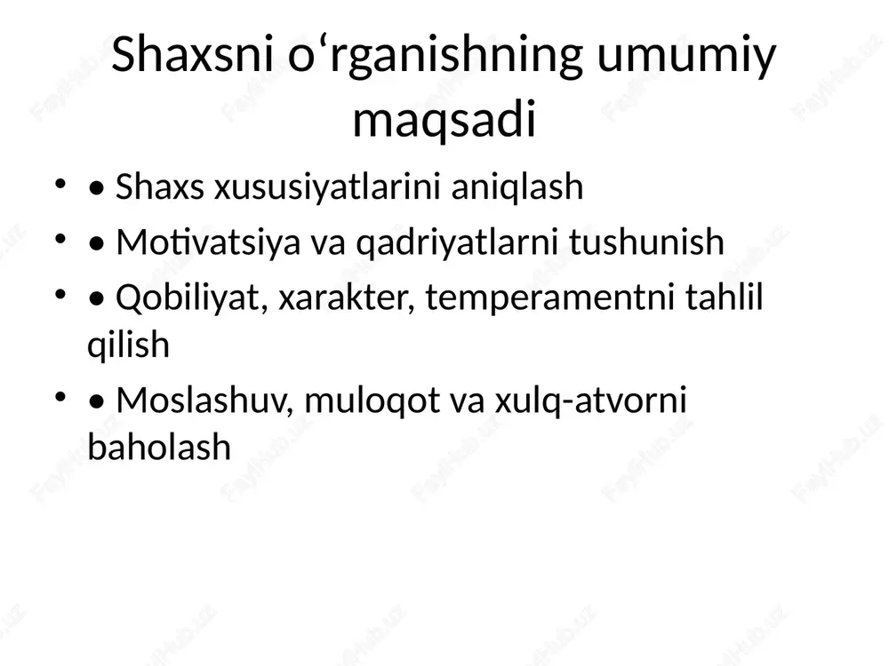 shaxsni o‘rganish metodlari - Page 3