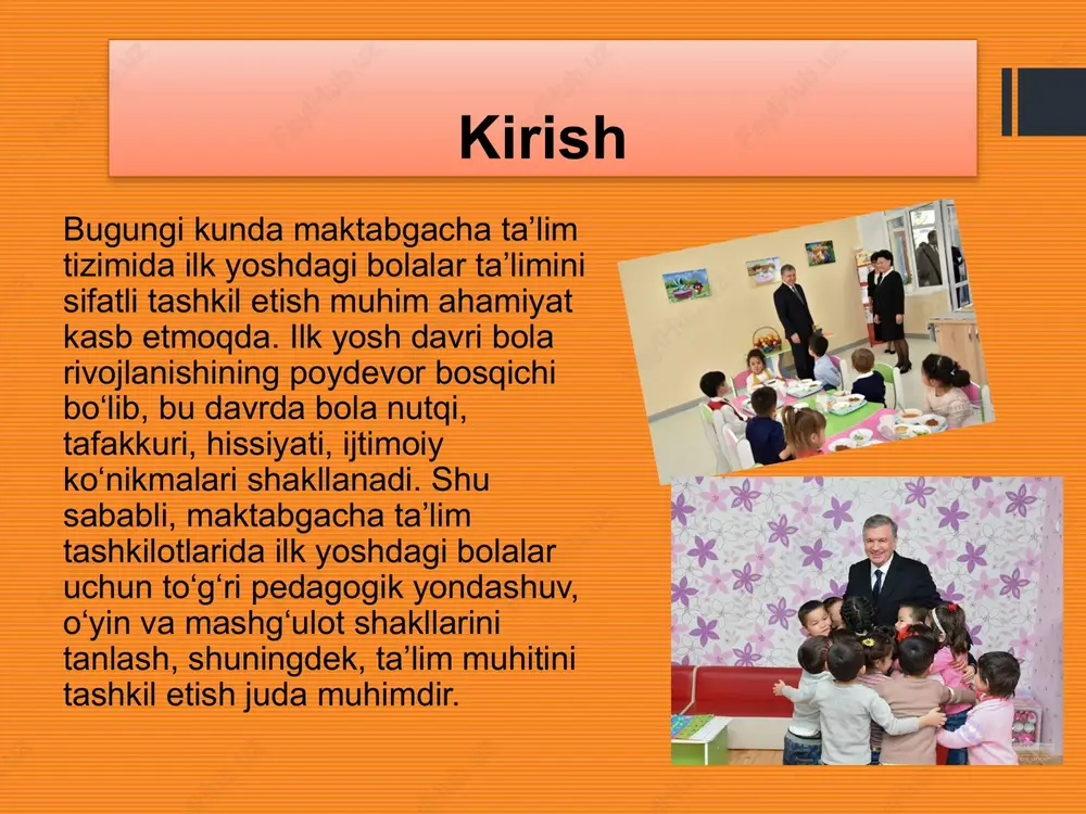 ha tarbiya yoshidagi bolalar bir amalli oddiy masalalarni, yani narsalar ustida ish bajarishdan (qoʼshish, ayirish) bevosita kelib chiqadigan (qoʼshdik - koʼpaydi, ayirdik — kamaydi) arifmetik masalalarni yechadilar. bular yigʼindi va qoldiqni topishga qaratilgan masalalardir. bolalarni katta songa kichik sonlarni qoʼshish hollari bilan tanishtiriladi: ularni avval bir sonini qoʼshish va ayirish, keyinroq 2 va 3 sonlarini qoʼshish va ayirishga oʼrgatib boriladi. masala tuzilishi bilan tanishish. masala tuza bilish koʼnikmasi, uning tuzilishini oʼzlashtirib olish uchun zamin yaratadi. tarbiyachi bolalarga murojaat qilib, men hozir sizlarga masalada nima haqida gapirilishini soʼzlab beraman, siz boʼlsangiz men aytgan narsalarimning hammasini koʼrsatasiz. biz nimani bilamiz? bolalar chap tomonda 6 ta, oʼng tomonda esa 1 ta bayroqcha bor», deb javob beradilar. «buni biz bilamiz. bu masalaning sharti» — deb tushuntiradi tarbiyachi. tarbiyachi bolalardan biriga masala shartini takrorlashni, boshqasiga savol qoʼyishni taklif etadi. masala qanday ikki qismdan tuzilganligi aniqlanadi. ular shu usulda 2-3 ta masala tuzadilar. masalada nima soʼralayapti? …