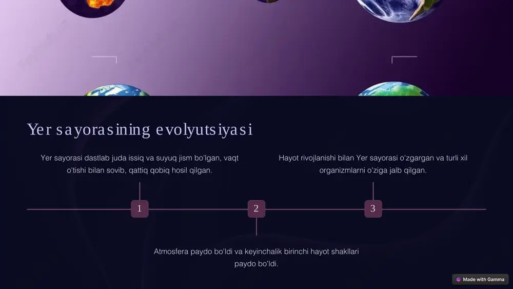 yer sayorasi va uning evolutsiyasi - Page 3
