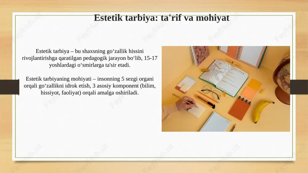 estetik tarbiya: ta'rif va mohiyat - Page 3