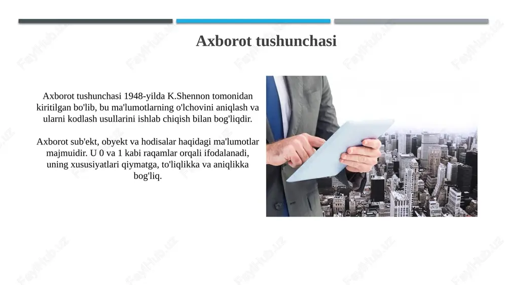 axborot tushunchasi - Page 3