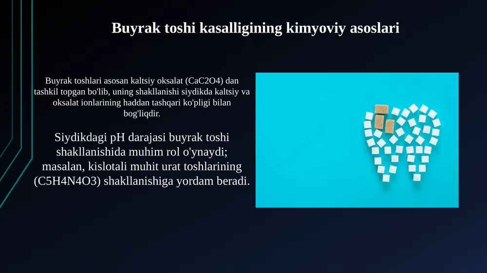buyrak tosh kasalligining kimyoviy asoslari - Page 3